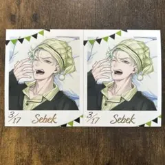 ツイステ くつろぎマイルーム フォト風カードコレクション　セベク