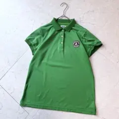 JACK BUNNY ゴルフ ポロシャツ 2 ロゴ グリーン