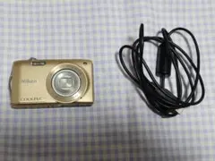 美品】Nikon COOLPIX S3300 ゴールド - メルカリ