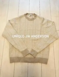 【美品】UNIQLO JW ANDERSON ラムクルーネックセーター M
