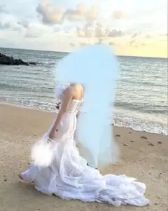 ウェディングドレス　マーメイド