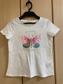 H&M  スパンコール Tシャツ　女の子　140
