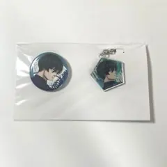 ブルーロック 糸師凛 缶バッジ&アクキー