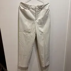 GU テーパードパンツ ホワイト