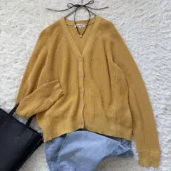 NATURAL BEAUTY BASICVネックニットカーディガンM◆A2541のサムネイル
