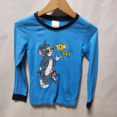 トムとジェリー パジャマ 長袖トップス リンガーTシャツ 100のサムネイル