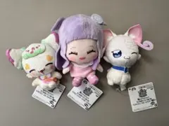 映画キミとアイドルプリキュア♪ コロっとまんまる プリフェイスぬいぐるみ セット