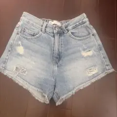 ZARA デニムショートパンツ 子供