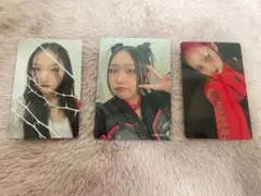 HANA CD特典トレカ2種類 & デビュー直前イベントトレカ CHIKA