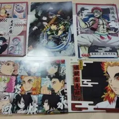 鬼滅の刃 クリアビジュアルポスター　4枚セット