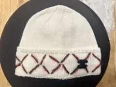 CHANEL ホワイトニット帽