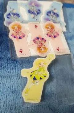 【アイカツ】アクリルピースステッカー　ルミナス大空あかり　氷上スミレ　新条ひなき