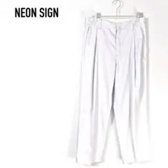 NEON SIGN 19SS WIDE WORK SLACKS 46のサムネイル