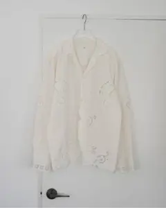 【アンヌーク】完売レアCutwork Opencollar Shirts シャツ