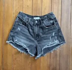 ZARA ダメージデニム ショートパンツ 140cm