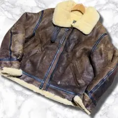 和*み様 AVIREX シープスキン フライトジャケット B-3 42