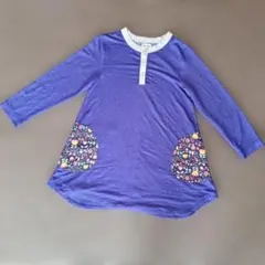 Kiccoly 紫色 ワンピース 140cm