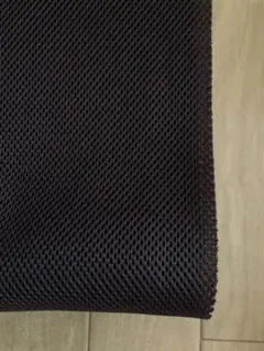 ダブルラッセル編みメッシュ ブラウン46×130cm