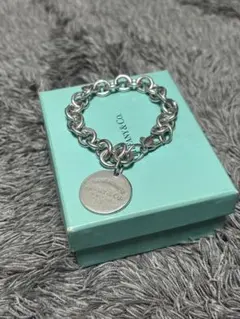 TIFFANY&Co.リターントゥティファニー ラウンドタグ シルバー 925