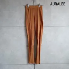【AURALEE】 オーラリー リブニットパンツ X449のサムネイル