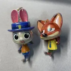 ズートピア ニック ジュディ キーホルダー