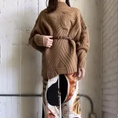 マメクロゴウチ　ニット　サイズ2