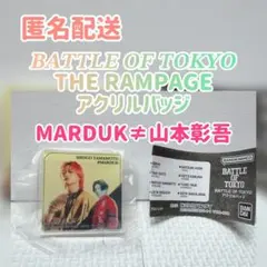 【新品・未開封】THE RAMPAGE 山本彰吾 アクリルバッジ バトルオブ東京