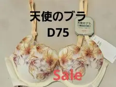 新品　トリンプ　天使のブラ　ブラジャー　魔法のハリ感　D75
