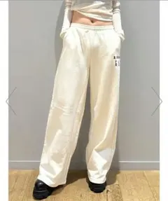 GAP　限定品　バギーワイドスウェットパンツ　完売品　S　ホワイト
