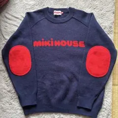 mikiHOUSE ネイビー セーター