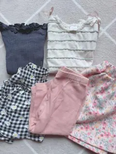 まとめ売り　Tシャツ 半袖　レギンス　スカート　ブランシェス　ユニクロ　フタフタ