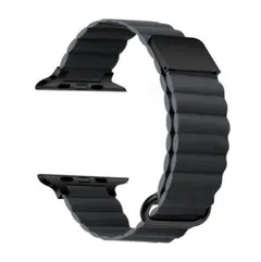 【新品未使用】Apple Watch PUレザー バンド スペースグレー
