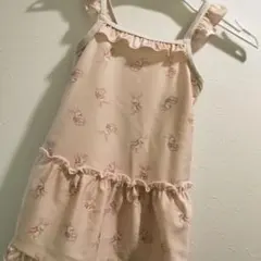 水着95cm フリル付きドレス