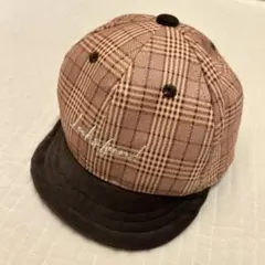 キャップ　調整可能　紐あり　50cm 帽子