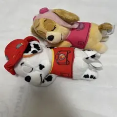 パウパトロール　マーシャル　スカイ　ぬいぐるみ