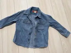 EDWIN デニム長袖シャツ サイズ100