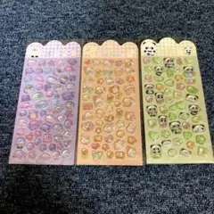ぷくぷくシールファンシーアソート　3種セット