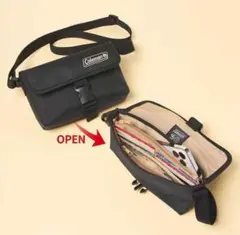 Coleman ショルダーバッグ MonoMax2026年3月号付録