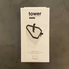 【新品未使用】タワー / 吸盤シンクコーナーポリ袋ホルダー / ホワイトのサムネイル
