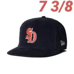 NEW ERA × SD 59Fifty Corduroy Logo Cap