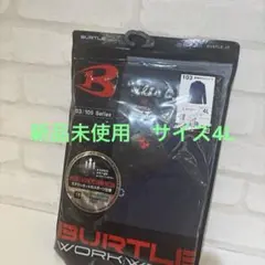 新品未使用　BURTLE 103 長袖ポロシャツ ネイビー 4Lのサムネイル