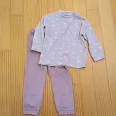 ユニクロ　フリースパジャマ　120