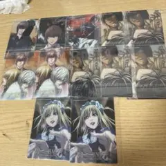 デスノート DEATHNOTE 夜神月 L ニア メロ 弥海砂 クリアカード