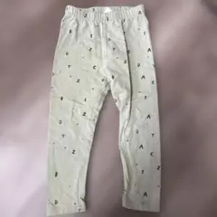 ZARA アルファベットプリントパンツ 2-3歳　98センチ
