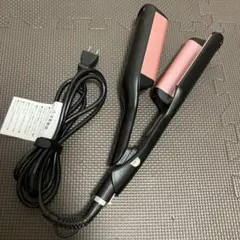 BAYATA ウェーブアイロン ピンク/ブラック　32mm