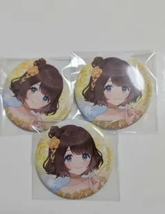 にじさんじ あやかき いずれか菖蒲か杜若 HANA・BIYORI 缶バッジセット