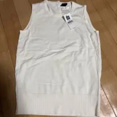 GAP ノースリーブニット XS ホワイトのサムネイル