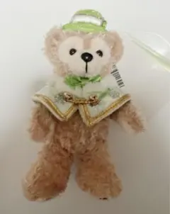 ダッフィー ぬいぐるみバッジ　クリスマス