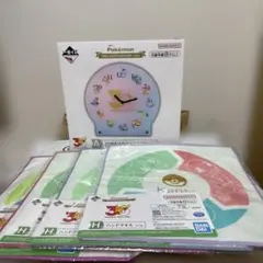 一番くじ Pokémon 30th アクリル時計 A賞 H賞×2 - メルカリ