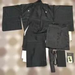 美品　黒の喪服6点セット　正絹